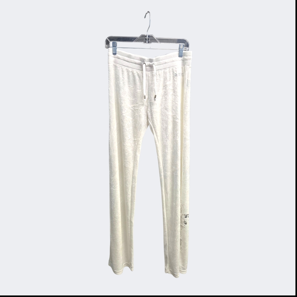 BCBG White Velvet Hoodie & Jogger Set ๐ค - Picture 5 of 9